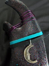 Load image into Gallery viewer, Hand Painted Moon Quote Cow Jawbone - Home Decor