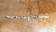 Load image into Gallery viewer, Citrine Crystal on Genuine Leather Cowhide Leopard &amp; Gold Choker
