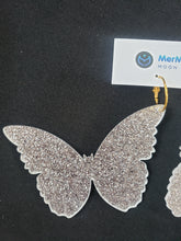 Load image into Gallery viewer, Large Butterfly Statement Earrings
