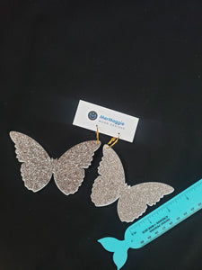 Large Butterfly Statement Earrings