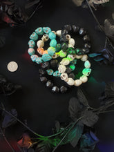 Load image into Gallery viewer, Large Skull Beaded Stretch Bracelets
